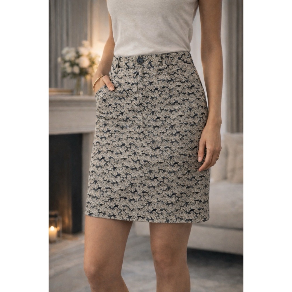 MARC JACOBS Skirt Sz 2 XS Quiet Luxury Old Money Clean Girl Effortless Elegance